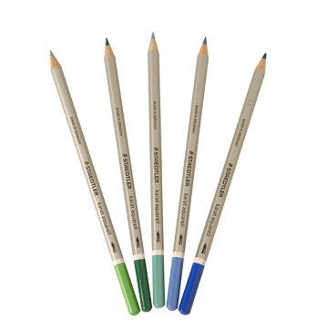 스테딜러 전문가용 수채색연필 색상선택
