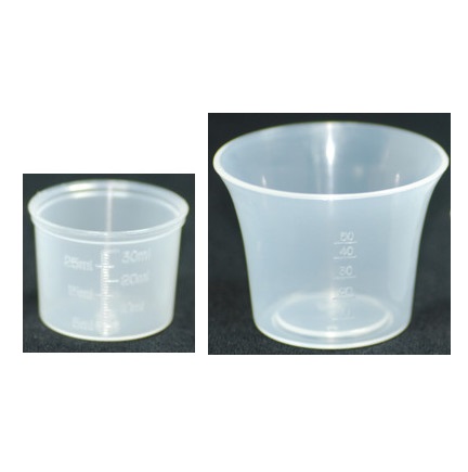 플라스틱 계량컵(10개입)   30ml/50ml 용량선택