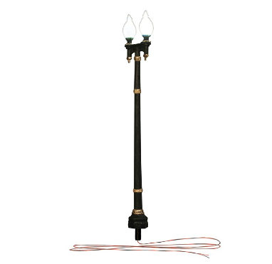 Double Lamp Post LED 가로등(3개) - N Scale (JP5640)