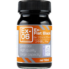 가이아노츠 락카  New EX 06 Flat  Black 50ml  